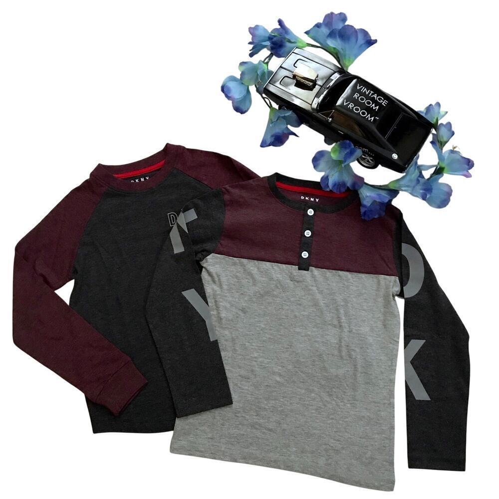 DKNY NWOT Long Sleeves Shirts Bundle Boys 6